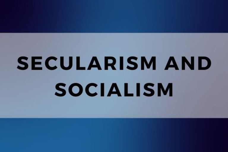 Secularism and Socialism