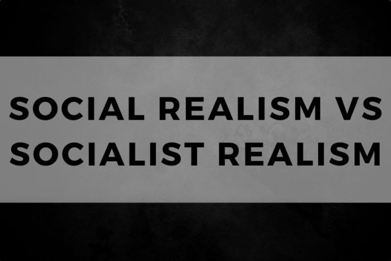 Social Realism vs Socialist Realism