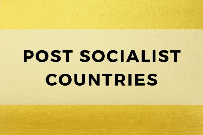 10 Post Socialist Countries That Show Economic Shift